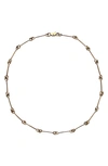 Laura Lombardi Treccia Necklace In 14kt Gold Plated