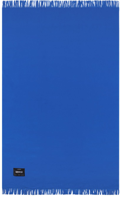 Magniberg Ssense Exclusive Blue Bold Blanket In Disco Blue