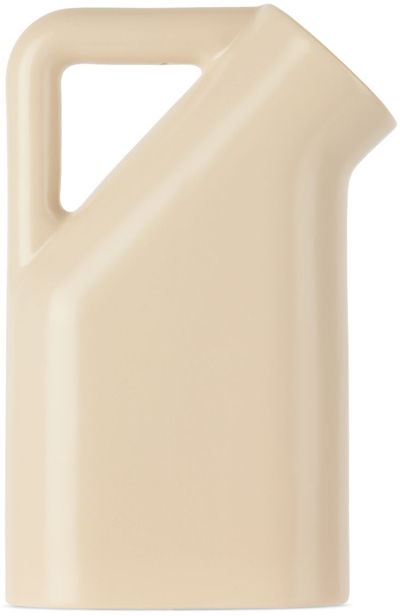 Muuto Beige Tub Jug In Sand