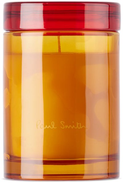 Paul Smith Orange Bookworm Candle, 240 G In N/a