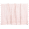 BONPOINT BABY GIRLS PINK KNITTED BLANKET (90CM)