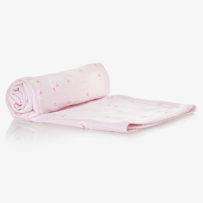 Kissy Kissy Girls Pink Night Night Lammies Blanket (70cm)