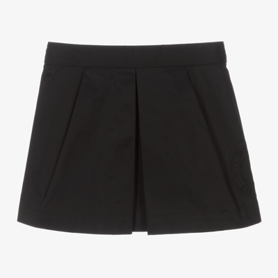 Burberry Kids' Girls Black Logo Skirt