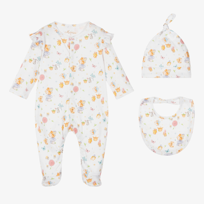 My Little Pie Girls White Sorbet Babysuit Set