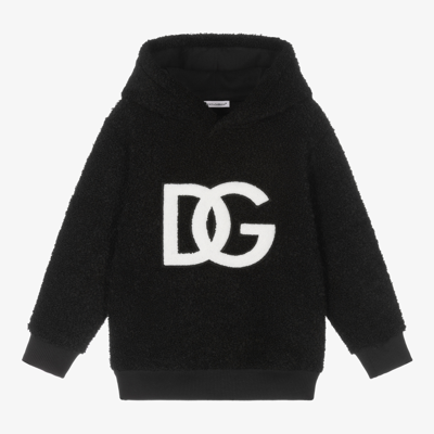 Dolce & Gabbana Black Fleece Dg Logo Hoodie