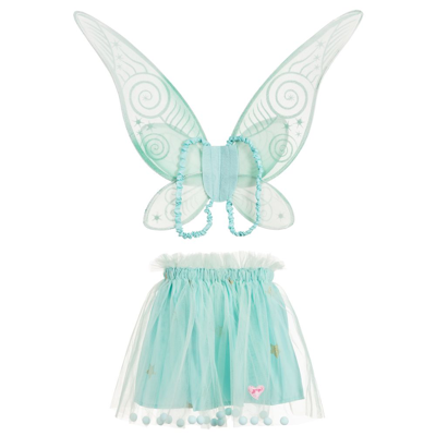 Souza Kids' Girls Green Fairy Costume With Wings