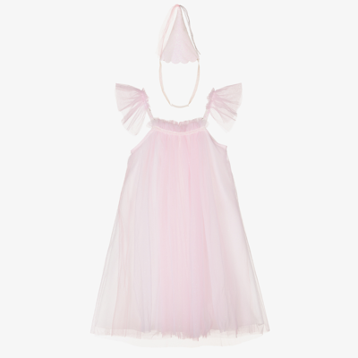 Meri Meri Kids' Girls Pink Petal Princess Costume Set