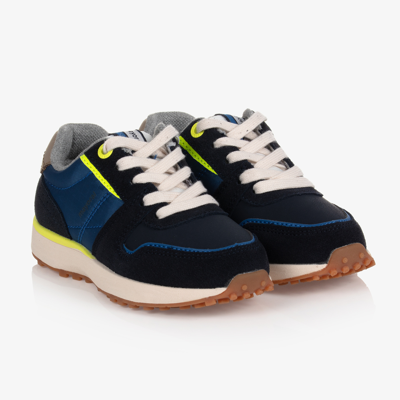 Mayoral Kids' Boys Blue Lace-up Trainers