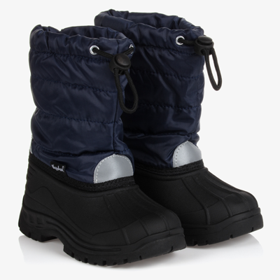 Playshoes Navy Blue Snow Boots