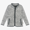 PLAYSHOES GREY KNITTED ZIP-UP TOP