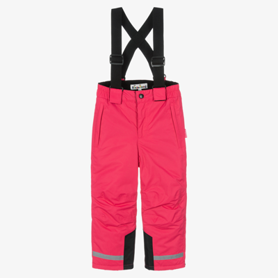 Playshoes Kids' Girls Pink Ski Trousers