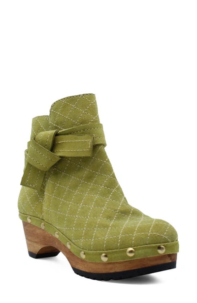 Jax And Bard Moxie Bootie In Warm Olive