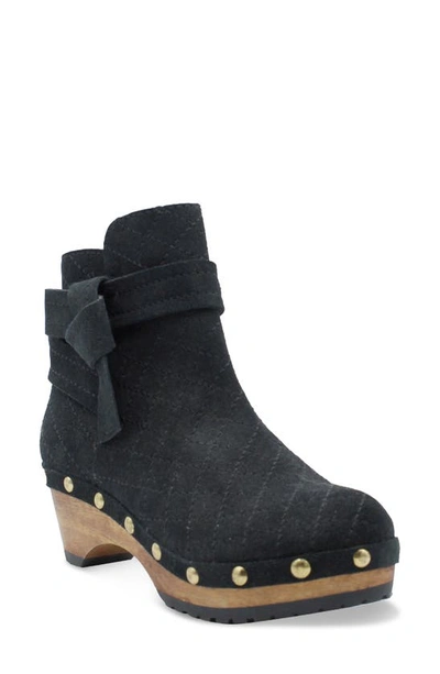 Jax And Bard Moxie Bootie In Raven Black