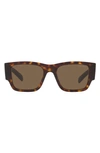 Prada 54mm Square Sunglasses In Tortoise