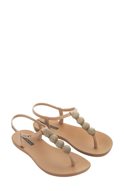 Ipanema Disco T-strap Sandal In Beige
