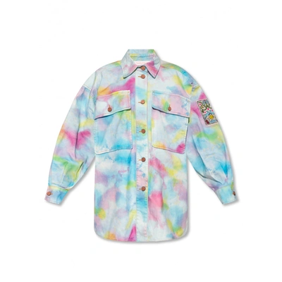 See By Chloé Tie-dye Shirt Denim Jacket - Atterley In Pink