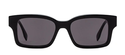 Fendi Fe40050i 01v Square Sunglasses In Blue