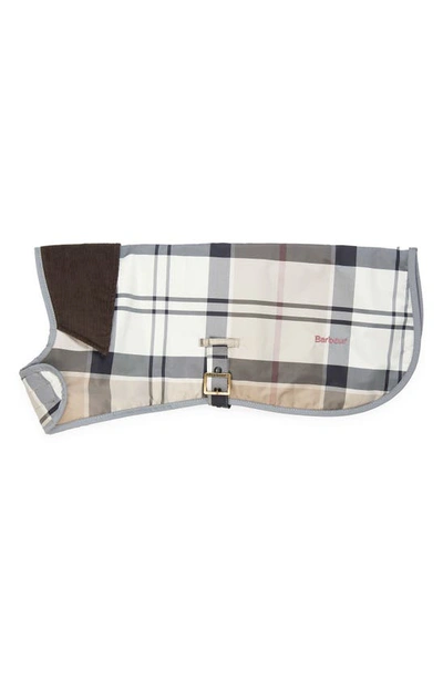 Barbour Wetherham Tartan Waterproof Dog Coat In Rosewood Tartan