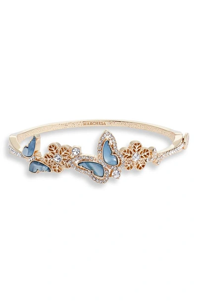 Marchesa Wonder Wings Butterfly Bangle In Gold