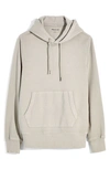 Madewell Hooded Sweatshirt In Frosted Cement