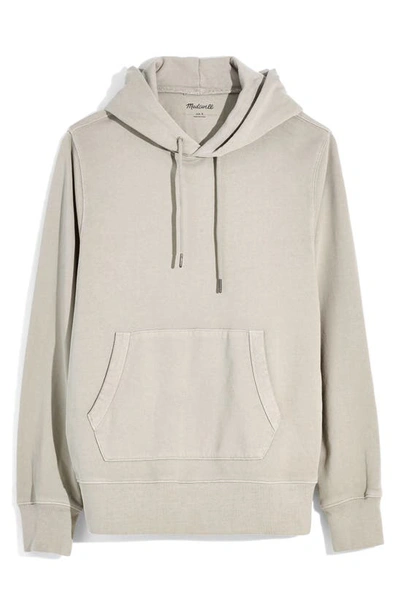 Madewell Hooded Sweatshirt In Frosted Cement