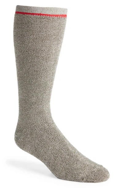 Ugg Kyro Cozy Crew Socks In Marled Burnt Olive