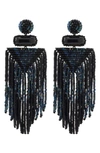 Deepa Gurnani Jody Earrings In Black