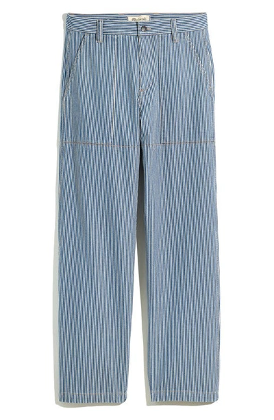 Madewell Baggy Surplus Pants In Haverford Stripe