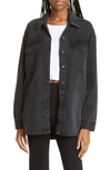 Pistola Mandy Oversize Shacket In Astoria
