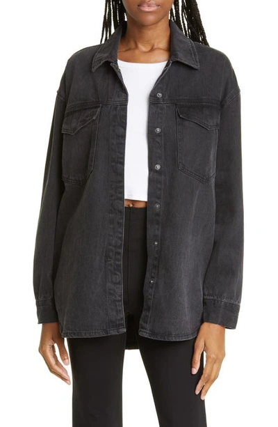 Pistola Mandy Oversize Shacket In Astoria