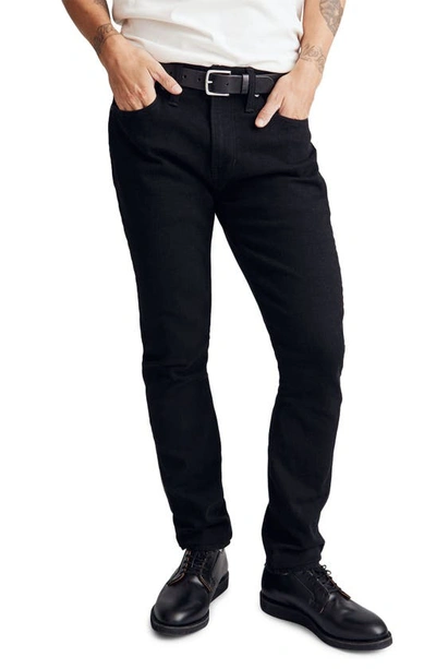 Madewell Athletic Slim Jeans In Black