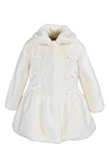 Widgeon Princess Faux Fur Coat In Vanilla Puff