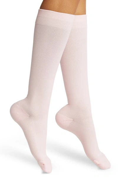 Comrad Solid Knee Highs In Rose