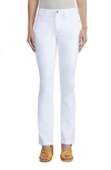 Lafayette 148 Mercer High Rise Kick Flare Jeans In Washed Plaster In Washed Plaster
