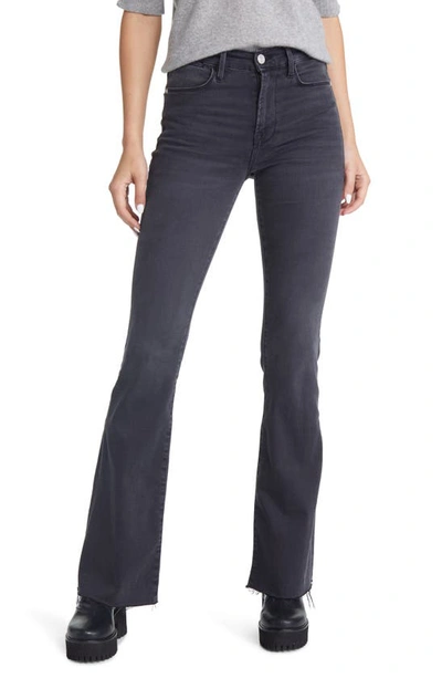 Frame Black Le Palazzo High-rise Flared Jeans