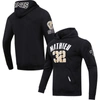 Pro Standard Men's  Tyrann Mathieu Black New Orleans Saints Player Name And Number Pullover Hoodie In Black
