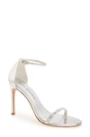 STUART WEITZMAN NUDISTSONG ANKLE STRAP SANDAL,NUDISTSO