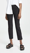 Vince Stitch-front Seam Leggings In Black