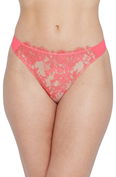 Skarlett Blue Entice Thong In Rosy/terra