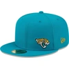 NEW ERA NEW ERA TEAL JACKSONVILLE JAGUARS  FLAWLESS 59FIFTY FITTED HAT