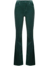 7 FOR ALL MANKIND STRETCH VELVET TROUSERS