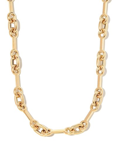 Lauren Rubinski 14k Yellow Gold Long Mixed Chain Necklace