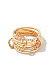 SPINELLI KILCOLLIN 18K YELLOW GOLD POLARIS DIAMOND RING,G4POLYG18343629