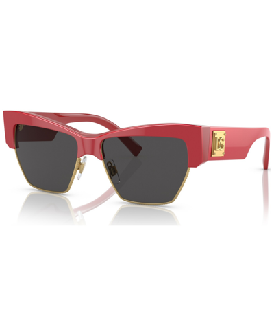 Dolce & Gabbana Women's Sunglasses, Dg4415 In Metallic Red
