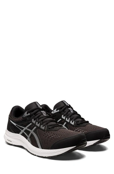 Asics Gel-contend 8 Standard Sneaker In Black/ White