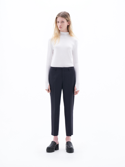 FILIPPA K EMMA CROPPED COOL WOOL TROUSERS