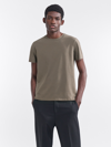 Filippa K Stretch Cotton Tee In Brown