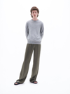 Filippa K Cotton Merino Sweater In Grey