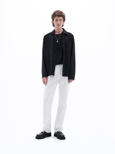 Filippa K Louis Gabardine Jacket In Black