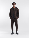 Filippa K Louis Gabardine Jacket In Brown